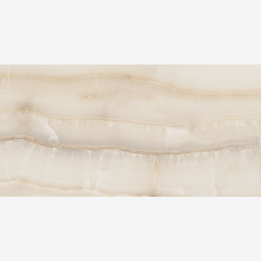 Akoya Ivory Polished 24x48 Porcelain Tile Test