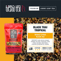Black Thai Tropical (Papaya Citrus Black Tea)  Sample Ingredient Text
