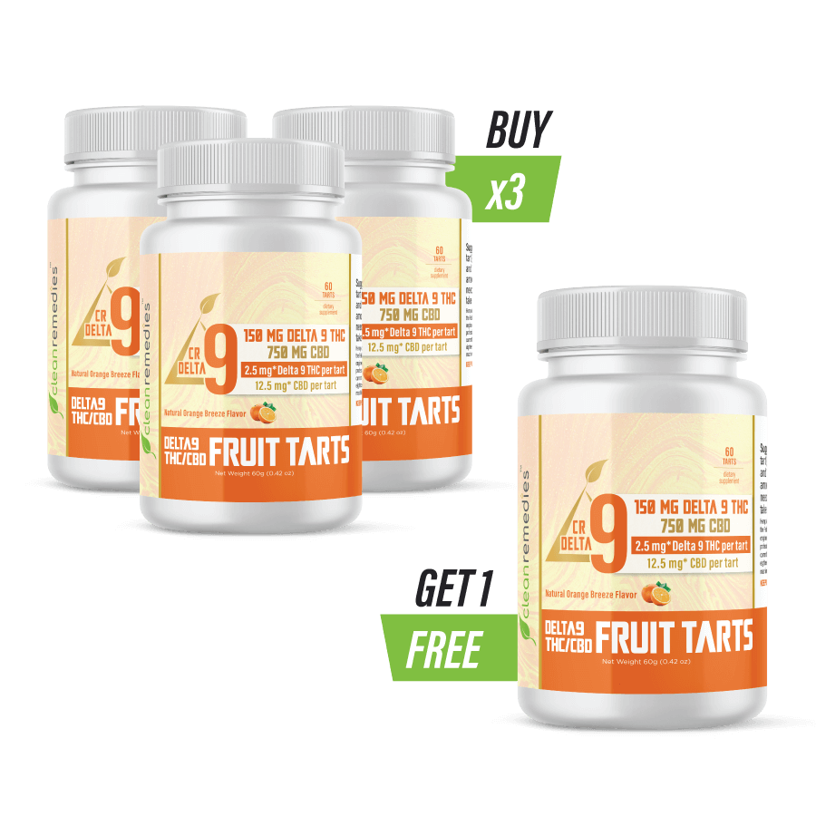 Delta 9 THC Fruit Tarts - Bundle - 60ct